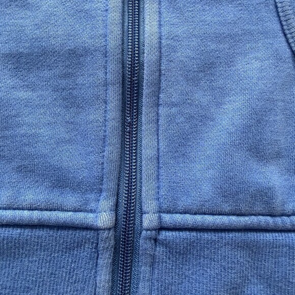 Vintage Lululemon Scuba Hoodie OG RARE No thumbholes Blue Size 8 EUC - Picture 5 of 12